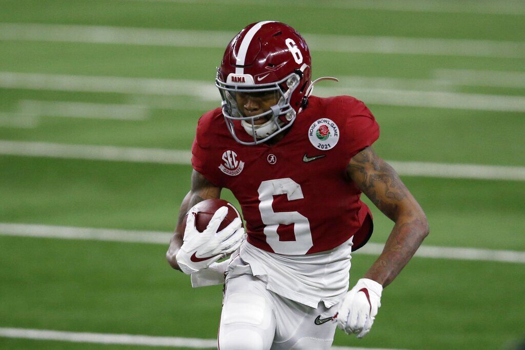 2. Devonta Smith (Sr., Alabama, 6-0, 170)
